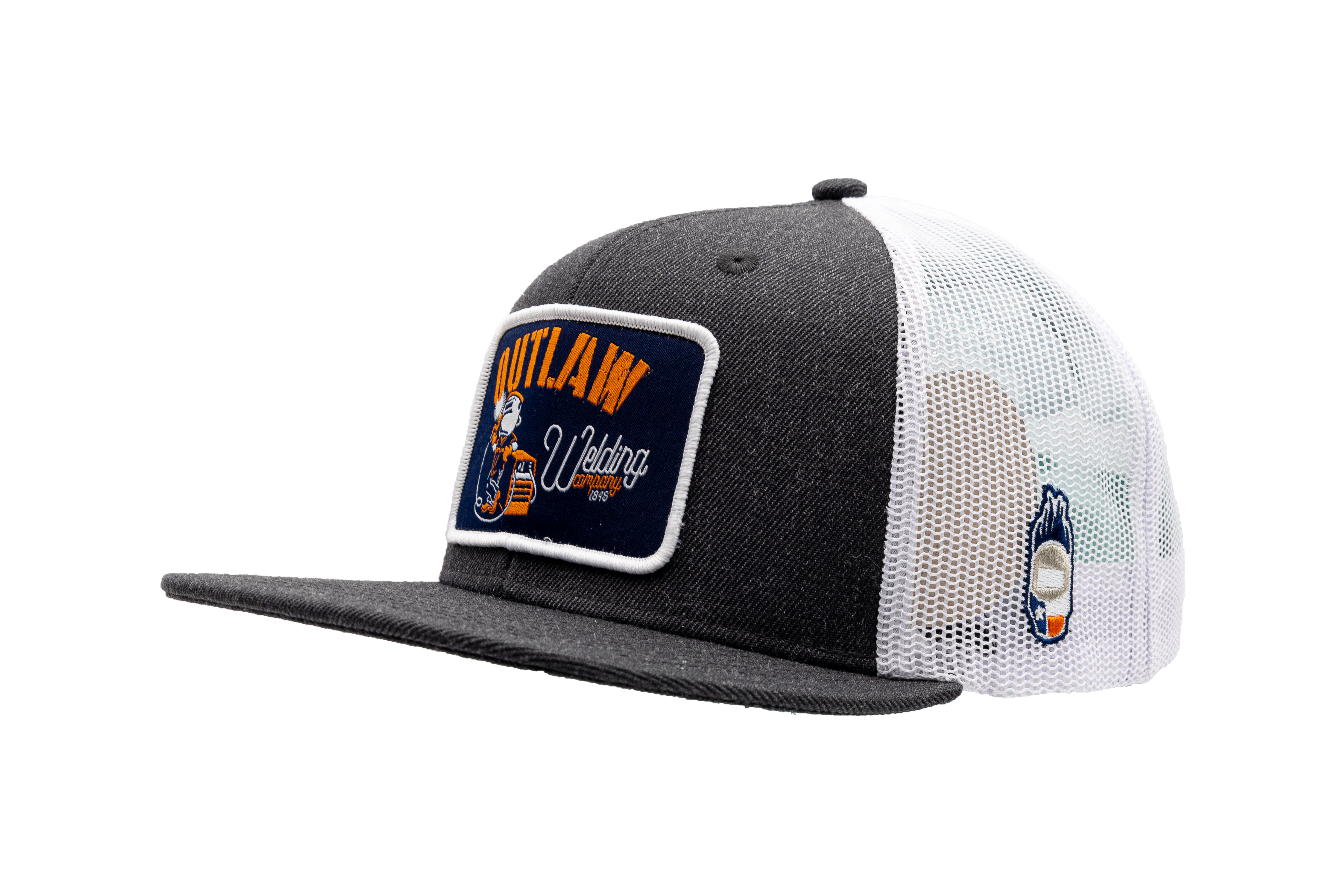 Outlaw Machine Hat Dark Gray